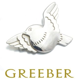 ジョージジェンセン(Georg Jensen)のジョージジェンセン ブローチ   バード アニマル マリノウスキー 320 シルバー925 (ブローチ/コサージュ)