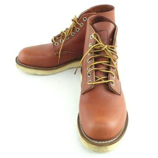 レッドウィング(REDWING)の<br>RED WING レッドウィング/CLASSIC PLAIN TOE LEATHER BOOTS/8166/Bランク/64【中古】(ブーツ)