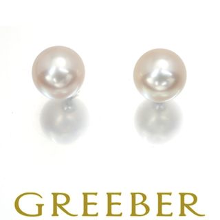 ミキモト(MIKIMOTO)のミキモト ピアス パール アコヤ真珠 7.7mm   K18WG (ピアス)