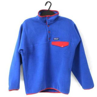 patagonia パタゴニア/シンチラ・スナップT・プルオーバー XSサイズ フリース PGEB ブルー/25450/メンズアウター/Aランク/65【中古】(ダッフルコート)