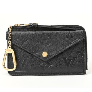 ルイヴィトン(LOUIS VUITTON)のルイヴィトン / LOUIS VUITTON　カードケース ポルト カルト レクト ヴェルソ　M69421　モノグラム アンプラント　ブラック　【中古】 商品番号 S-155617(パスケース/IDカードホルダー)