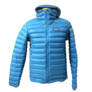 パタゴニア(patagonia)のPatagonia パタゴニア/メンズダウンセーターフーディ Sサイズ Wavy Blue WAVB/84702/ABランク/65【中古】(ダッフルコート)