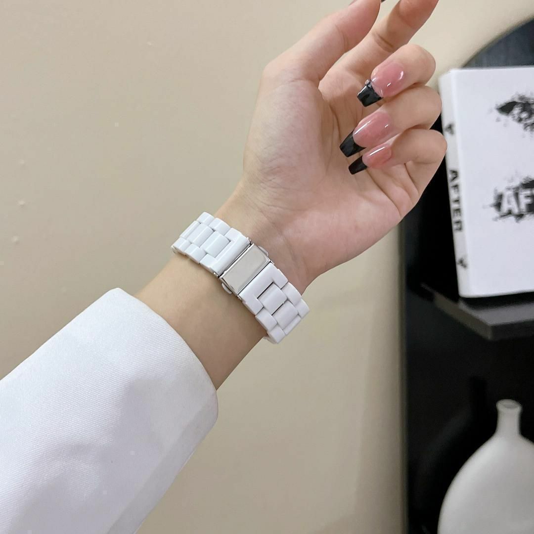 Apple Watch バンド 42mm ケースセット アップルウォッチ 黒 レディースのファッション小物(腕時計)の商品写真