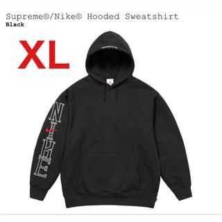 Supreme - Supreme Nike Hooded Sweatshirt Back XL