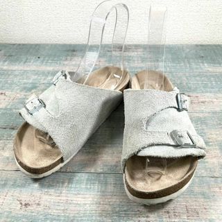 ビルケンシュトック(BIRKENSTOCK)の超美品 BIRKENSTOCK チューリッヒ 38 スエードレザー(サンダル)