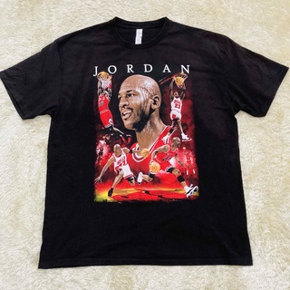 MICHAEL JORDAN HIGHLIGHTS TEE black XXL(Tシャツ/カットソー(七分/長袖))