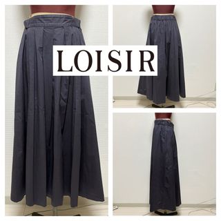 良品■LOISIR ロワズィール BIGI■フレアー ロング マキシ スカート(ロングスカート)