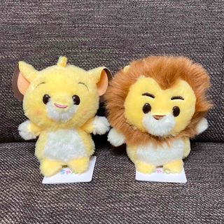 ディズニー(Disney)のライオンキング　うるぽちゃちゃん　ぬいぐるみ　シンバ　ムファサ　Disney(キャラクターグッズ)