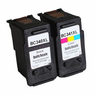 【色:BC-340XL+BC-341XL】【Delightcolor】再生インク(PC周辺機器)