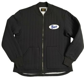 THE REAL McCOY’S - THE REAL McCOYS ナイロン キルティング スウェットシャツ BC21101 JKT ジャケット メンズ 日本製 SMALL グレー