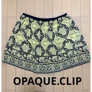 オペークドットクリップ(OPAQUE.CLIP)のOPAQUE.CLIP ひざ上 スカート  (ひざ丈スカート)