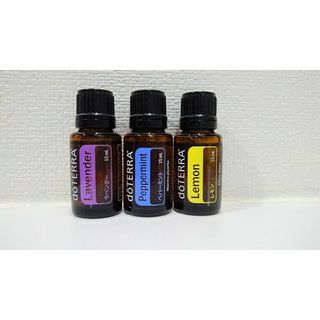 【おまとめ価格】ドテラ　ラベンダー＆レモン＆ペパーミント15ML　3本セット