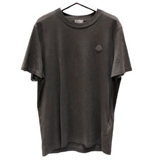 MONCLER - 　モンクレール MONCLER ラバーロゴＴシャツ 8Ⅽ000 コットン100％ メンズ 半袖Ｔシャツ