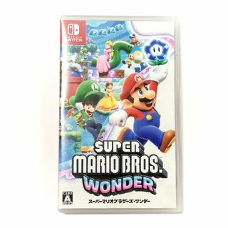 ニンテンドースイッチ(Nintendo Switch)の【美品】スーパーマリオ　ブラザーズ ワンダー(家庭用ゲームソフト)