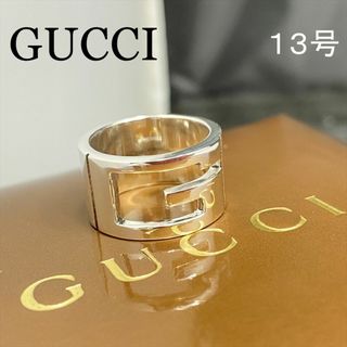 グッチ(Gucci)の新品仕上 グッチ GUCCI ブランデッド Gリング シルバー 指輪 13号(リング(指輪))