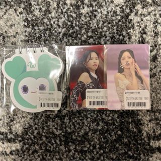 TWICE オンラインくじ ミナ メモ ステッカー ミブリー(アイドルグッズ)