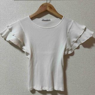 ザラ(ZARA)のZARAトップス(Tシャツ(半袖/袖なし))