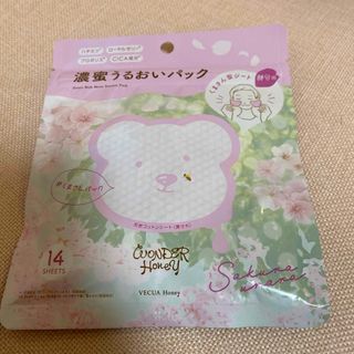 ワンダーハニー 濃蜜うるおいパック サクラウララ(14枚入)(パック/フェイスマスク)