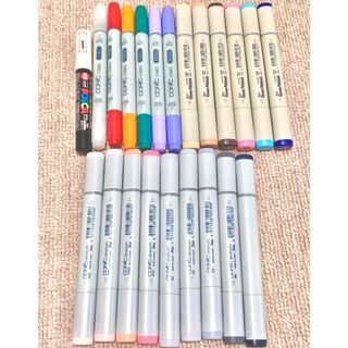 COPIC - コピック 21本 まとめ売り +ポスカ白1本