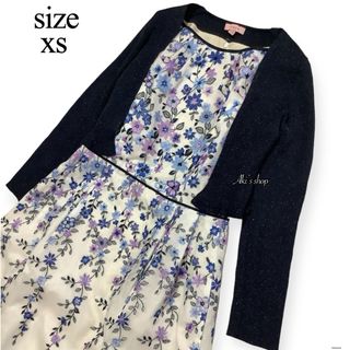 美品 TOCCA GLITTER SILK BOLERO XS ランドリーライン