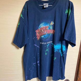 PlanetHollywood 古着Tシャツ    XL(Tシャツ/カットソー(半袖/袖なし))