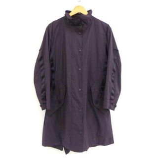 ISSEY MIYAKE イッセイミヤケ/デザイントレンチコート/パープル/IM83FA507/ABランク/82【中古】