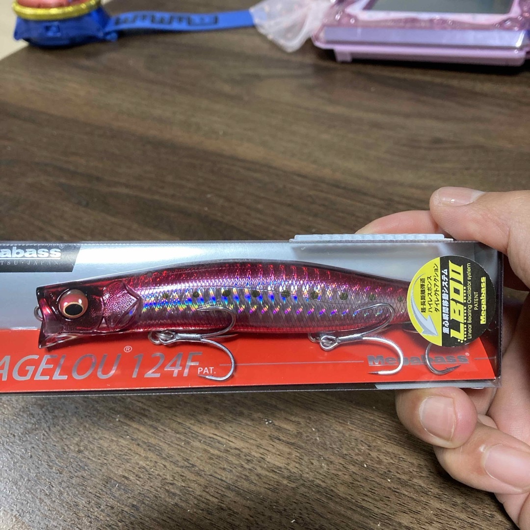 Megabass(メガバス)の【新品未使用】Megabass カゲロウ 124F【ヒートイワシ】  スポーツ/アウトドアのフィッシング(ルアー用品)の商品写真