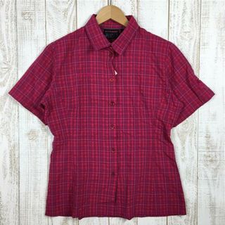 マムート(Mammut)のWOMENs M マムート アレッサンドリア ショートスリーブ シャツ Alessandria Short Sleeve Shirt MAMMUT 1030-00853 パープル系(その他)