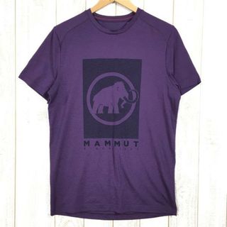 Mammut - MENs S マムート トロバット Tシャツ Trovat T-Shirt 速乾 MAMMUT 1017-09862 パープル系