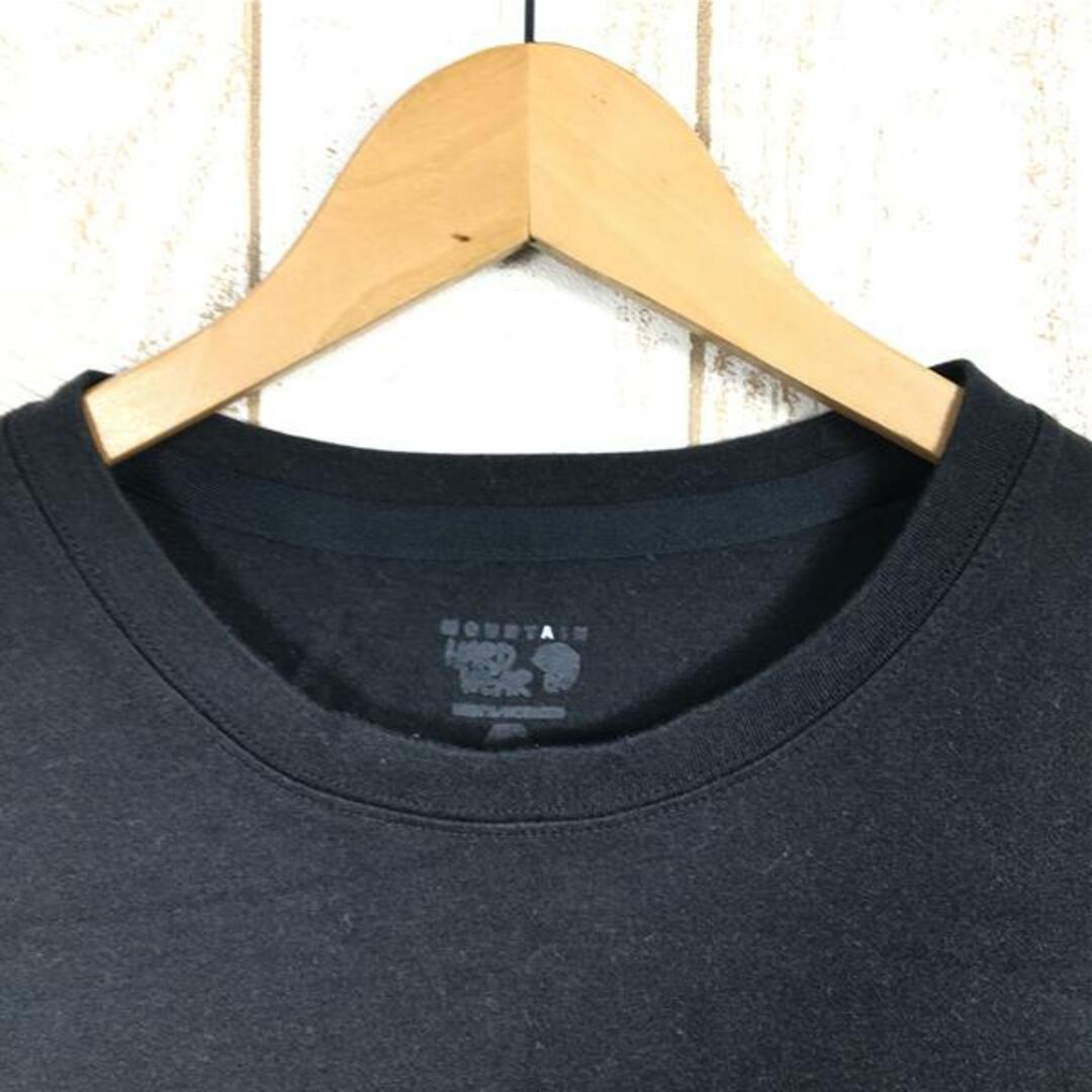 MENs M マウンテンハードウェア × Gravitey Research（グラビティリサーチ） ジャムクラック Tシャツ Jamcrack Tシャツ クライミング MOUNTAIN HARDWEAR OE2062 ブラック系 メンズのメンズ その他(その他)の商品写真