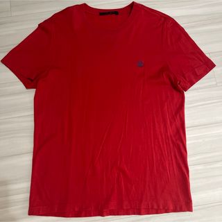 LOUIS VUITTON - 限定色 ルイヴィトン LV メンズ トップス Tシャツ 半袖 赤 レッド S