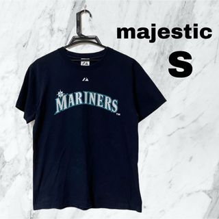 マジェスティック(Majestic)の【古着】マジェスティック　MARINERS　マリナーズ　Ｔシャツ　カワサキ　S(Tシャツ/カットソー(半袖/袖なし))