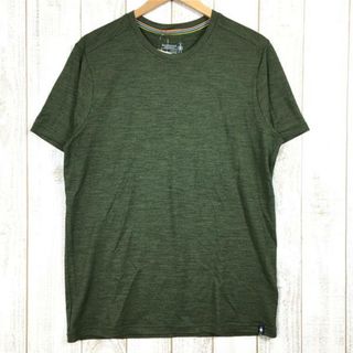 MENs M スマートウール メリノ スポーツ 150 ティー Merino Sport 150 Tee メリノウール Tシャツ SMARTWOOL SW016136 グリーン系(その他)