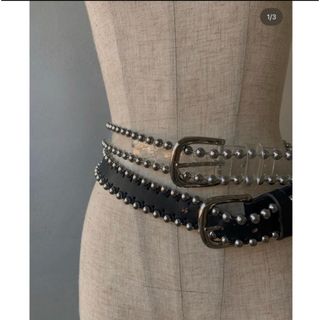 Ameri VINTAGE - ameri vintage BALL STUDS BELT