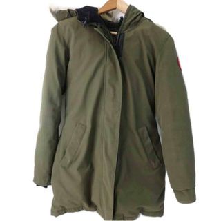 <br>CANADA GOOSE カナダグース/カナダグース/victoria parka/カーキ/3037JL/S/P/レディースアウター/BCランク/84【中古】(ロングコート)