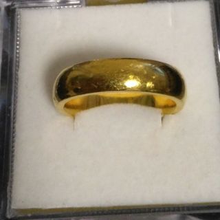 純金　K24　リング　約16号　約11.4g  甲丸　かまぼこ(リング(指輪))