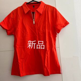 ポロシャツ 夏服 レディース 無地 ゴルフシャツ (シャツ/ブラウス(半袖/袖なし))