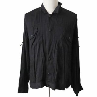 シヴァーライズ(CIVARIZE)のCIVARIZE/シヴァーライズ バックレースアップ長袖シャツ レーヨン(シャツ)