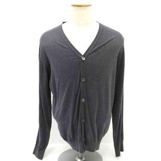 <br>JOHN SMEDLEY/コットンカーディガン/グレー/メンズインナー/Bランク/88【中古】(カーディガン)