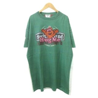 ヴェトモン タグ付き 23AW ハグ ミー Tシャツ プリント 半袖 薄手 M(Tシャツ/カットソー(半袖/袖なし))