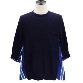 サカイ(sacai)の<br>sacai サカイ/ポプリン/プルオーバー/20-05037/サイズ:3/ABランク/91【中古】(Tシャツ(半袖/袖なし))