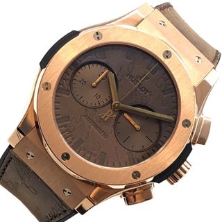 ウブロ(HUBLOT)の　ウブロ HUBLOT クラシックフュージョン ベルルッティスクリットキングゴールド 521.O.X.500.VR.BER17 ブラウン K18ピンクゴールド 自動巻き メンズ 腕時計(その他)