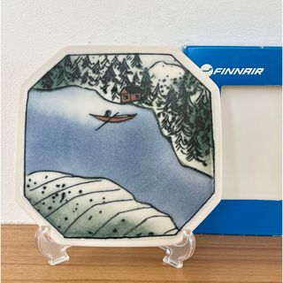 アラビア(ARABIA)の【別注品】ARABIA×FINNAIR ヘルヤ "SPRING" 陶板画(置物)