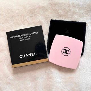 CHANEL - 【新品未使用】CHANELシャネル♡ダブルコンパクトミラー♡ピンク