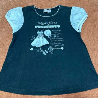 メゾピアノ(mezzo piano)のメゾピアノ　可愛いカットソー　120サイズ(Tシャツ/カットソー)