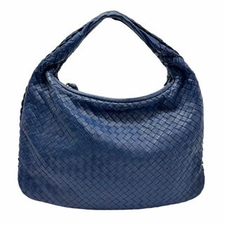 ボッテガヴェネタ(Bottega Veneta)のボッテガヴェネタ BOTTEGAVENETA ハンドバッグ イントレチャート レザー ブルー レディース 送料無料【中古】 z0833(ハンドバッグ)