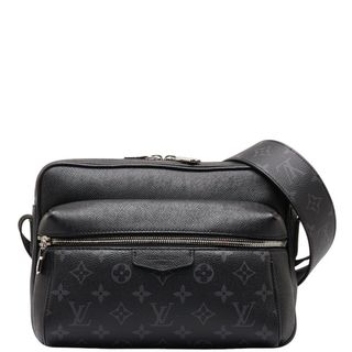 ルイヴィトン(LOUIS VUITTON)の美品 ルイ ヴィトン モノグラム エクリプス アウトドアメッセンジャーPM ショルダーバッグ M30233 PVC レディース LOUIS VUITTON 【1-0147126】(ショルダーバッグ)