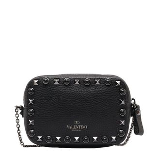 ヴァレンティノ(VALENTINO)のヴァレンチノ スタッズ ショルダーバッグ ミニポシェット レザー レディース Valentino 【1-0148451】(ショルダーバッグ)