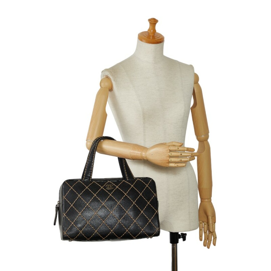 CHANEL - シャネル ワイルドステッチ ココマーク ハンドバッグ CHANEL - シャネル ワイルドステッチ ココマーク ハンドバッグ