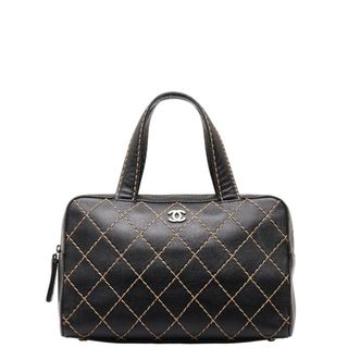 シャネル(CHANEL)のシャネル ワイルドステッチ ココマーク ハンドバッグ ボストンバッグ レザー レディース CHANEL 【1-0149428】(ハンドバッグ)